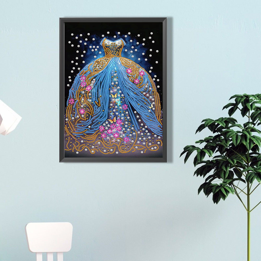 Dream Wedding Dress - Special Shaped Drill Diamond Painting 30*40CM