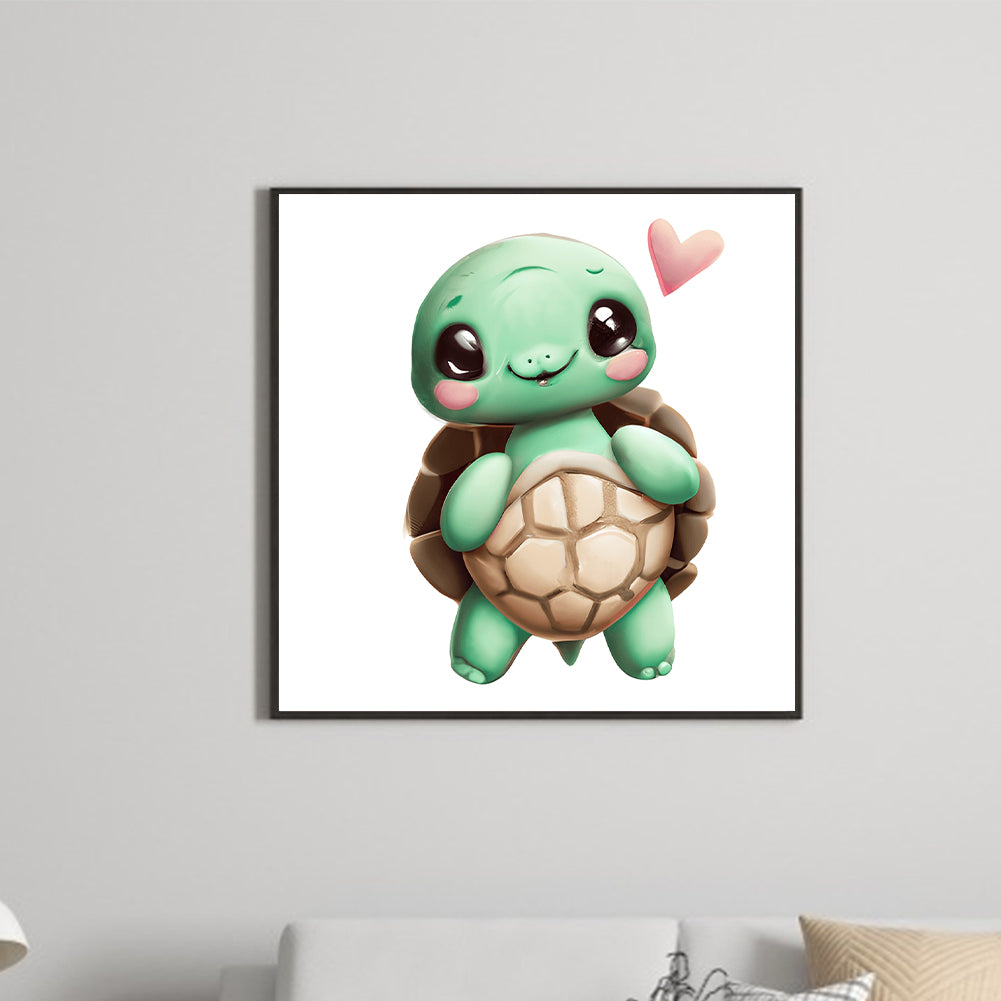 Pink Cute Animals - Full Round Drill Diamond Painting 30*30CM