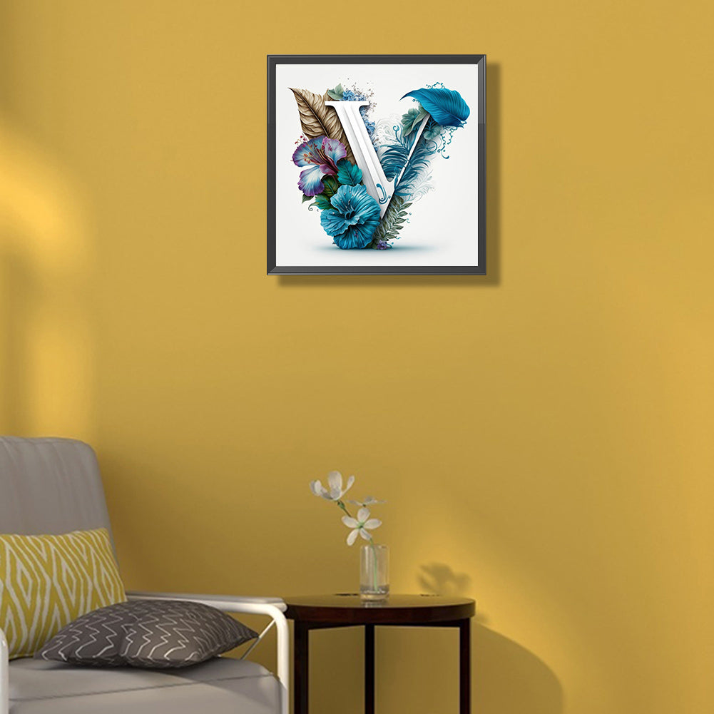 V For Victory - Full Round Drill Diamond Painting 30*30CM