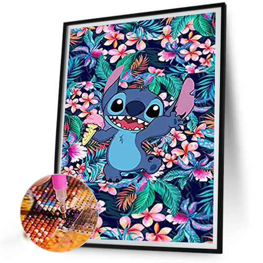 Stitch - Full Round Drill Diamond Painting 30*40CM