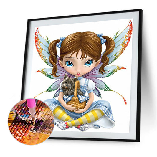 Elf Cartoon - Full Square Drill Diamond Painting 40*40CM