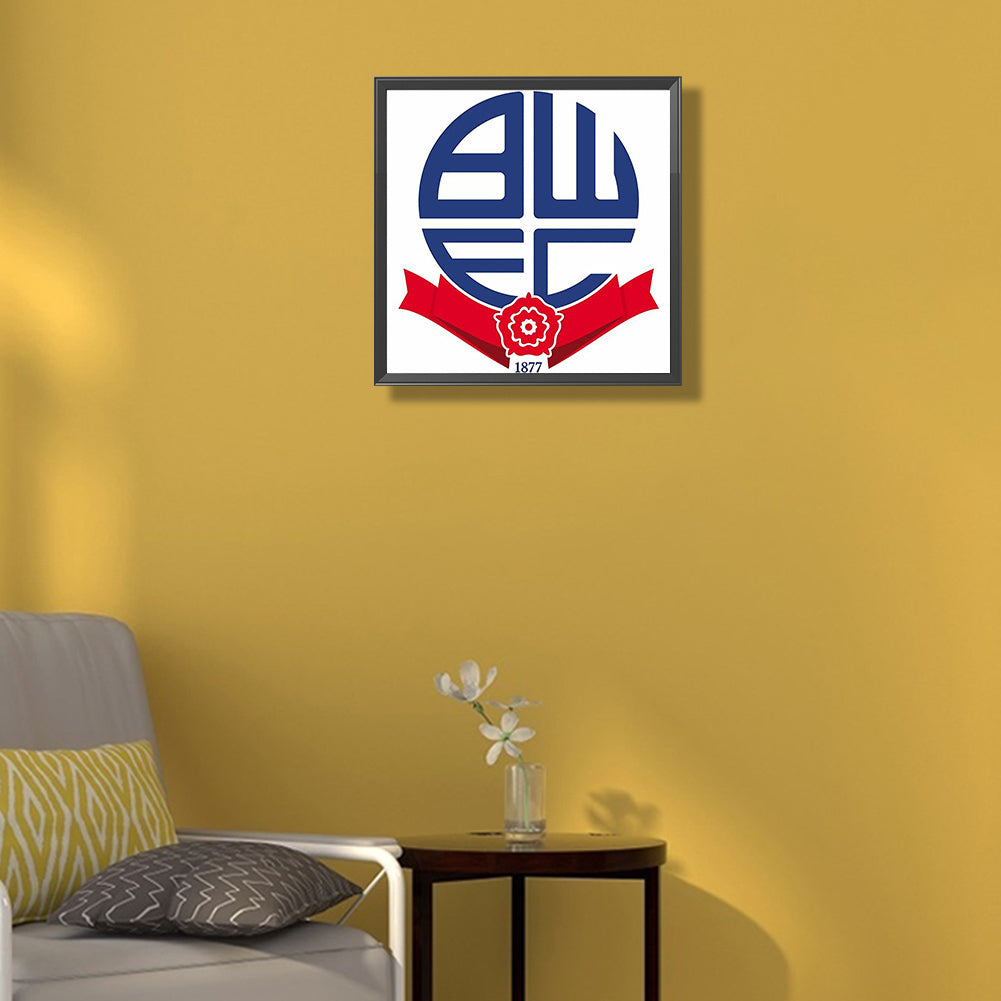 Bolton Football Club - Full Round Drill Diamond Painting 30*30CM
