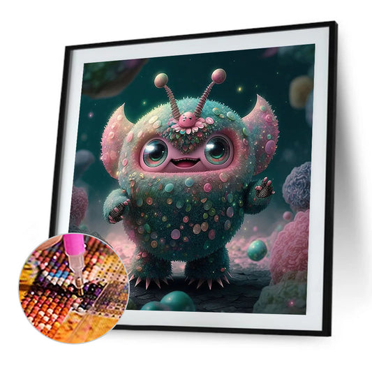 Aliens - Full Round Drill Diamond Painting 30*30CM