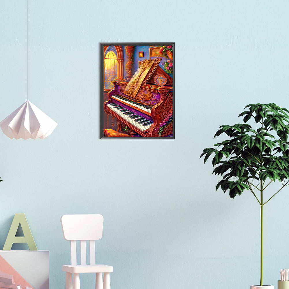 European And American Classical Furniture - Full Round Drill Diamond Painting 30*40CM
