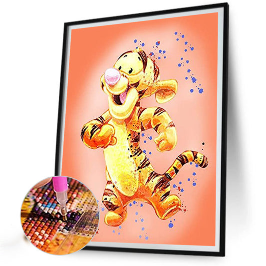 Tigger - Full Round Drill Diamond Painting 30*40CM