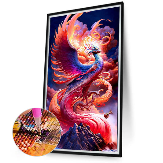 Phoenix - Full Square Drill Diamond Painting 40*70CM