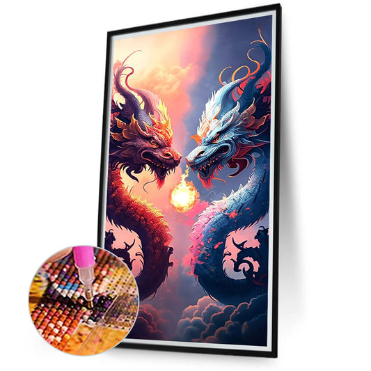 Dragon - Full Square Drill Diamond Painting 40*70CM