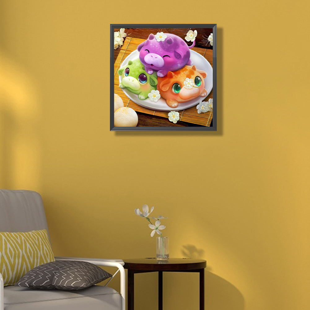 Sweet Dessert - Full Square Drill Diamond Painting 30*30CM