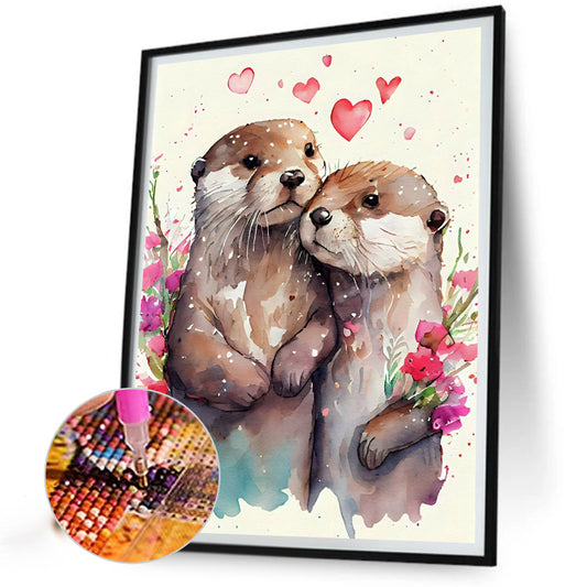 Weasel - Full Round Drill Diamond Painting 30*40CM