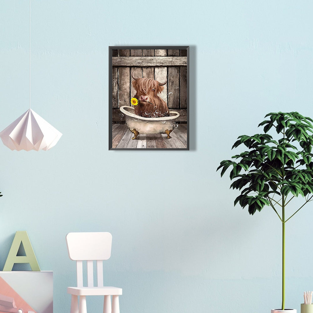 Yak - Full Round Drill Diamond Painting 30*40CM