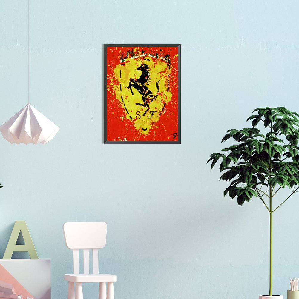 Ferrari - Full Round Drill Diamond Painting 30*40CM