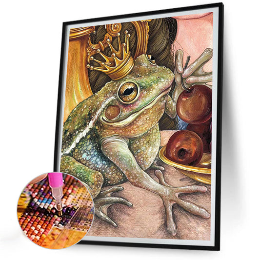 Frog Prince - Full Round Drill Diamond Painting 30*40CM