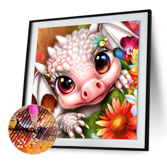 Cartoon Pterodactyl - Full Round Drill Diamond Painting 30*30CM