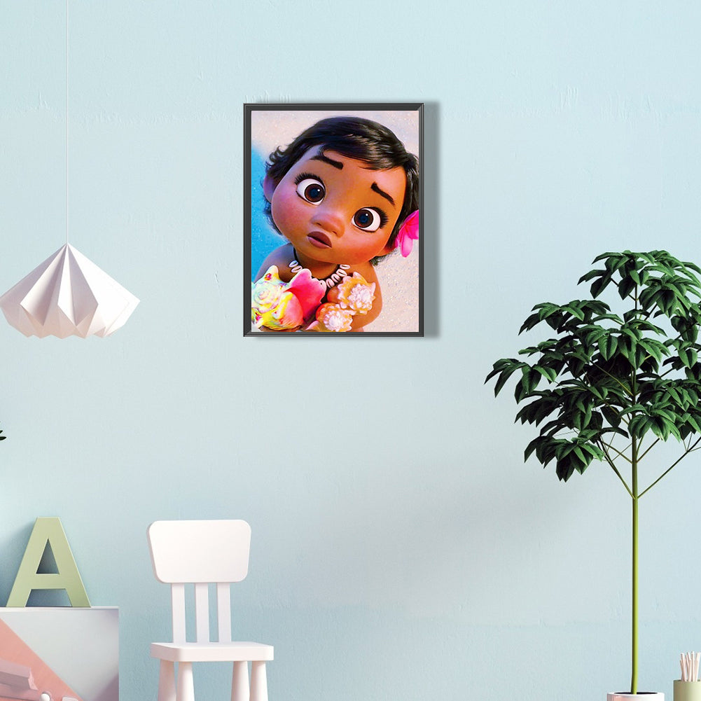 Moana - Full Round Drill Diamond Painting 30*40CM