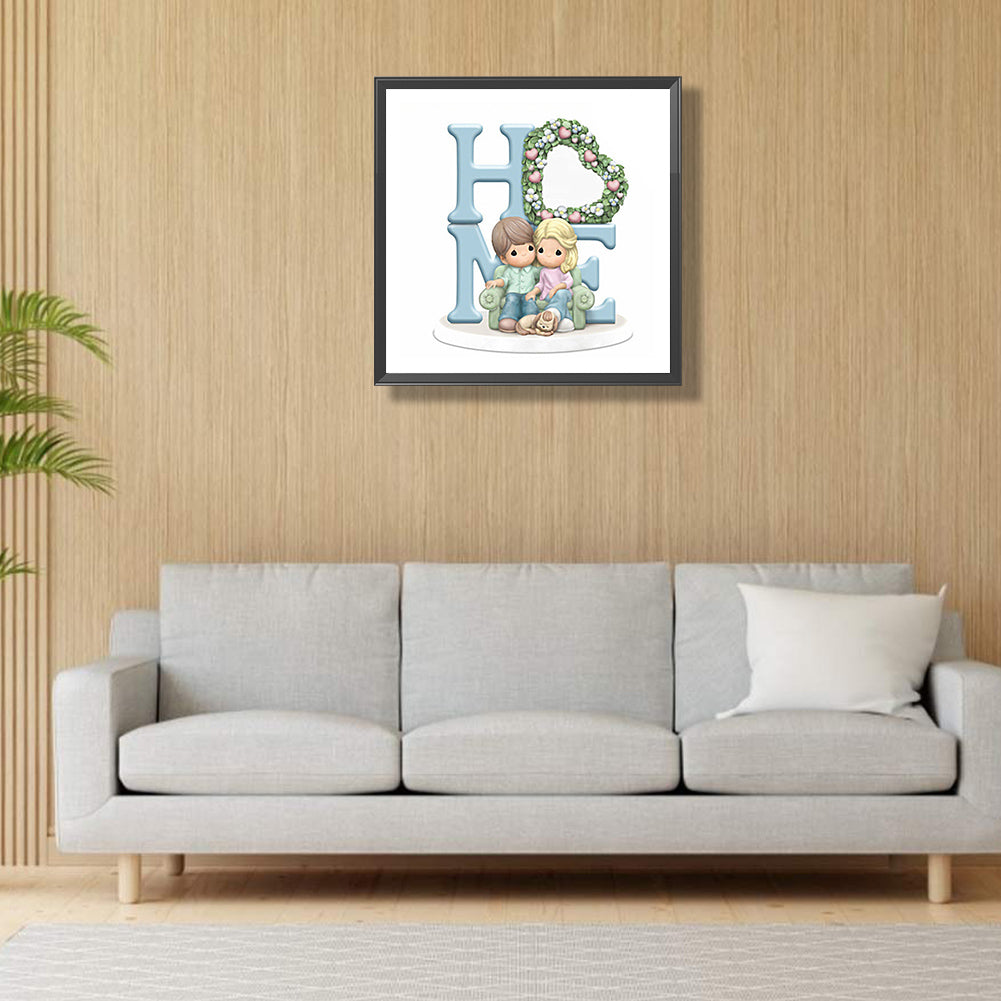 Precious Memory Doll - Full Round Drill Diamond Painting 30*30CM