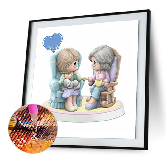 Precious Memory Doll - Full Round Drill Diamond Painting 30*30CM