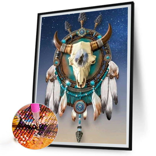 Dreamcatcher - Full Round Drill Diamond Painting 30*40CM