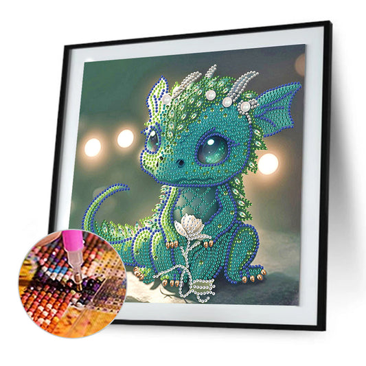 Little Pterosaur - Special Shaped Drill Diamond Painting 30*30CM