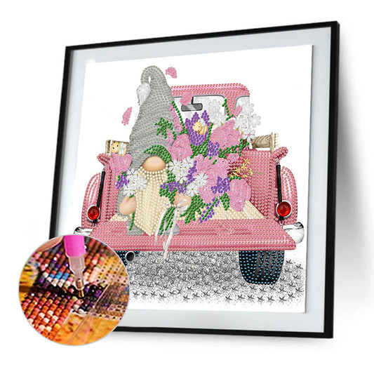 Spring Goblin - Special Shaped Drill Diamond Painting 30*30CM