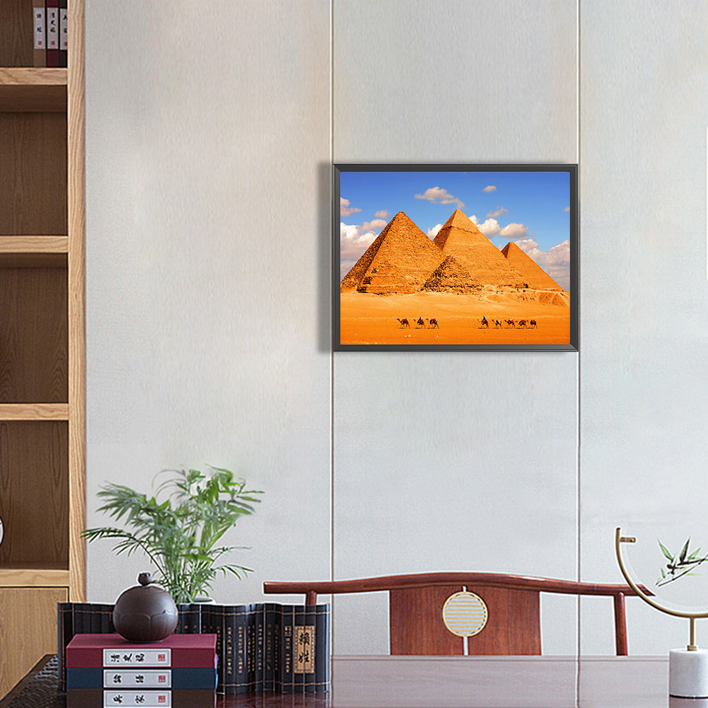 Landscape - Full Round Drill Diamond Painting 40*30CM