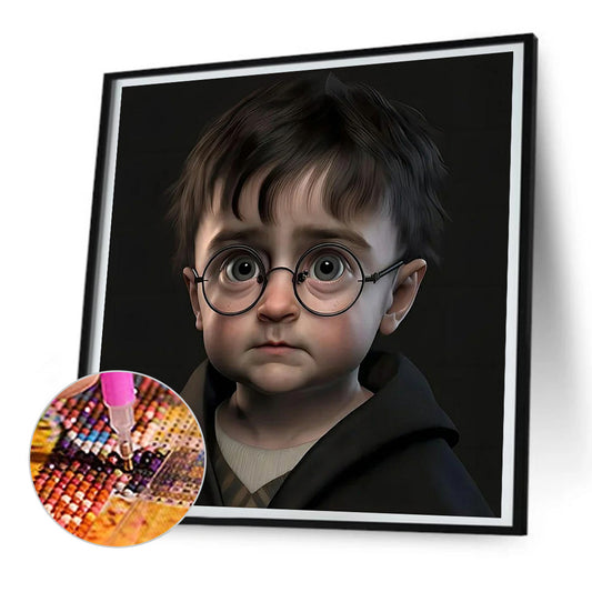 Q Version Of Harry Potter - Full Round Drill Diamond Painting 30*30CM