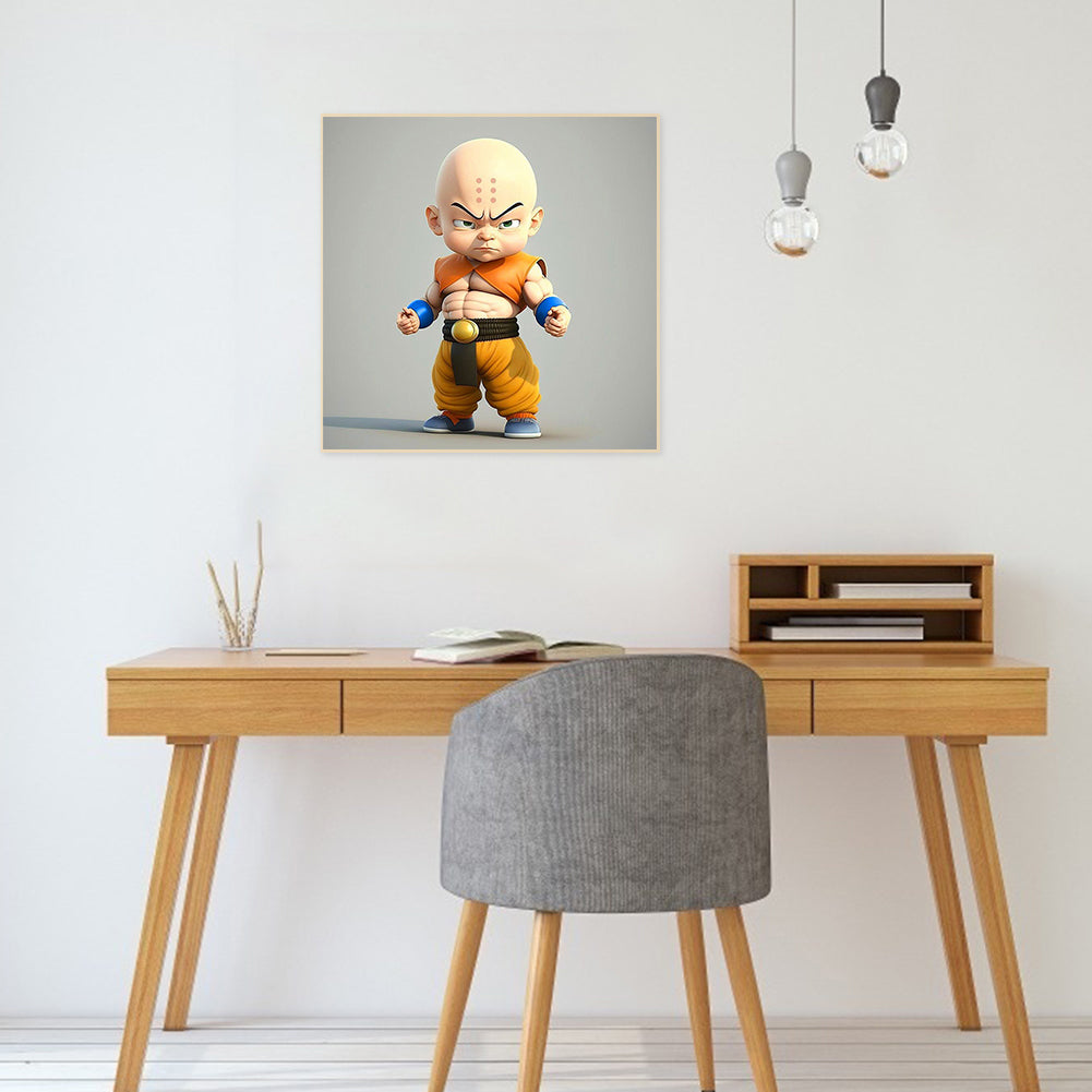 Q Version Dragon Ball - Full Round Drill Diamond Painting 30*30CM