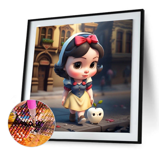 Disney Princess And Prince - Full Round Drill Diamond Painting 30*30CM