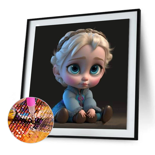 Disney Princess And Prince - Full Round Drill Diamond Painting 30*30CM