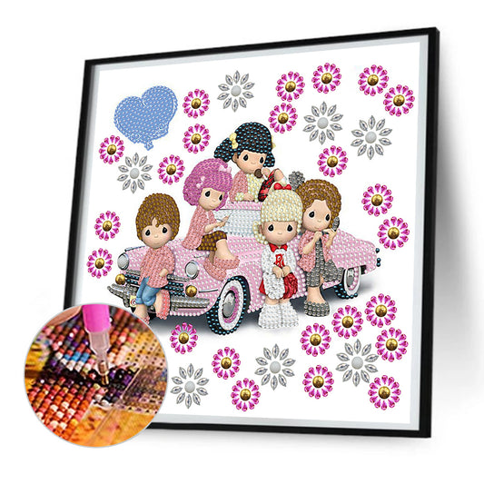 Precious Memory Doll - Special Shaped Drill Diamond Painting 30*30CM