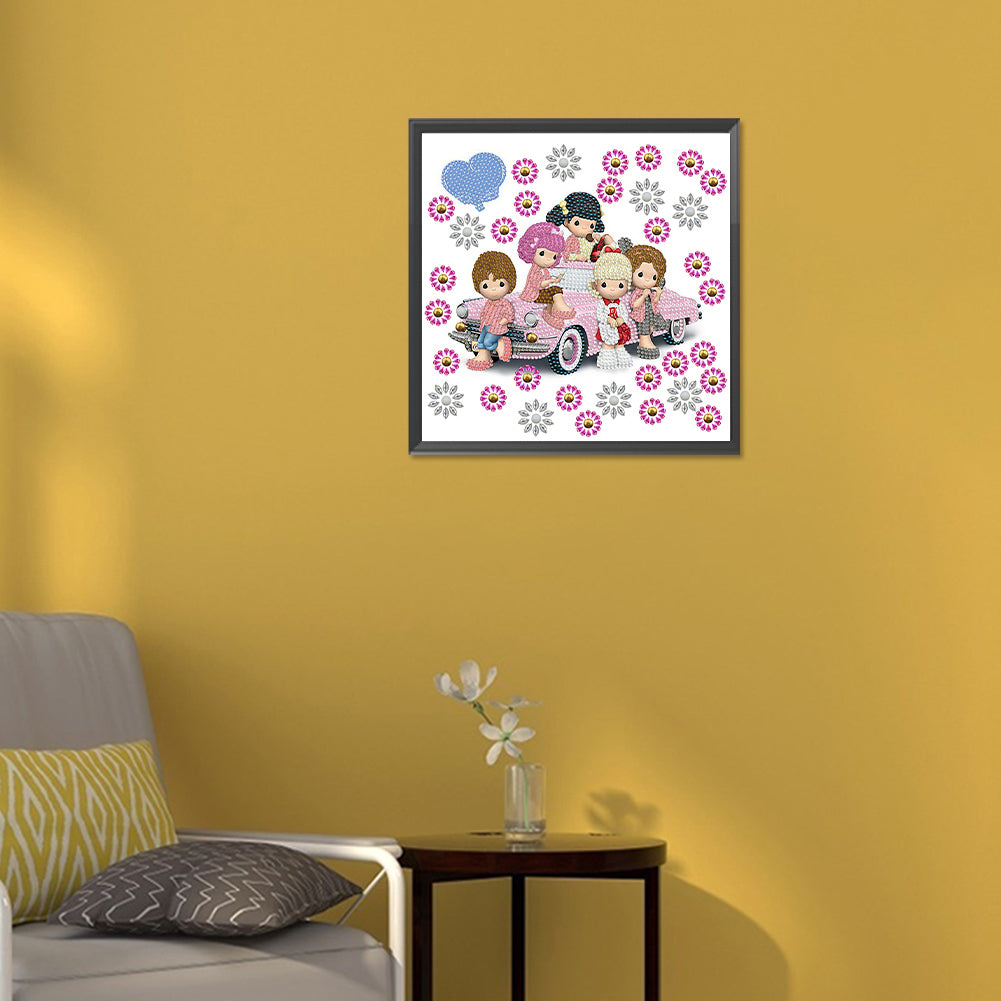 Precious Memory Doll - Special Shaped Drill Diamond Painting 30*30CM
