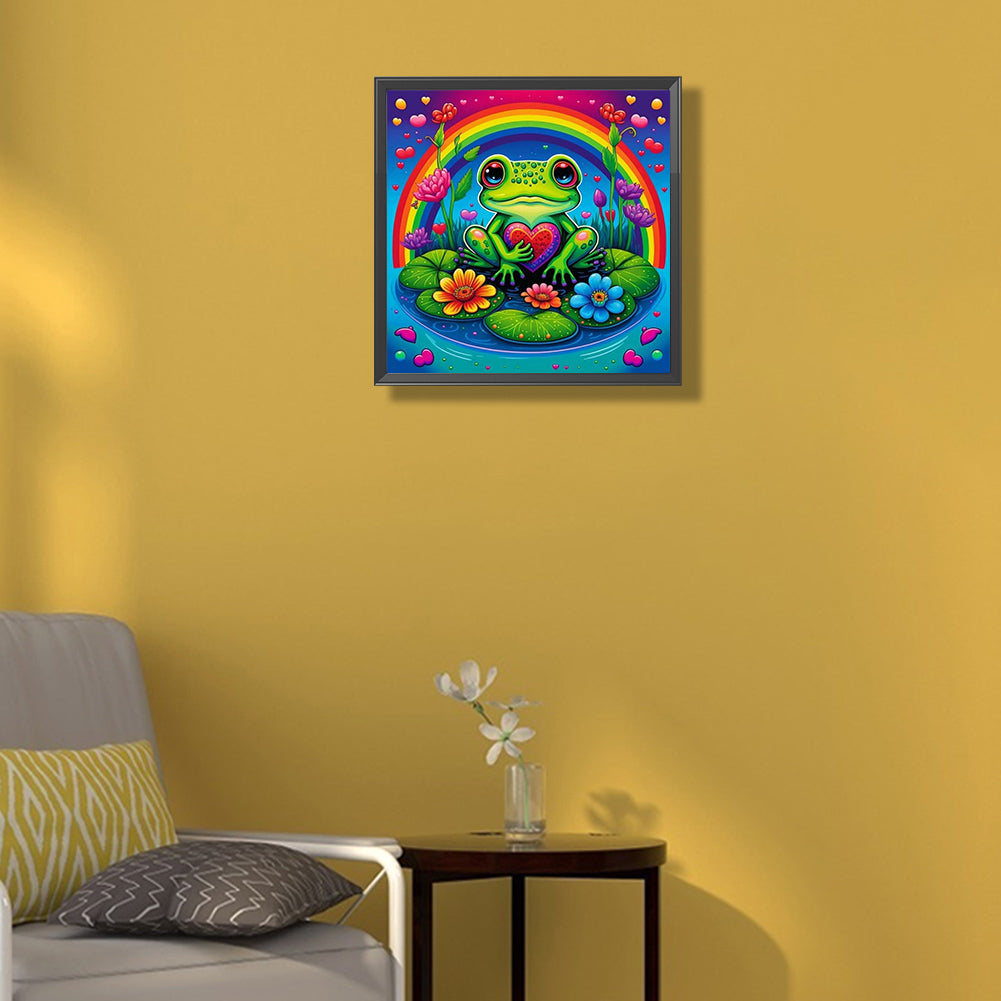 Frog - Full Round Drill Diamond Painting 35*35CM