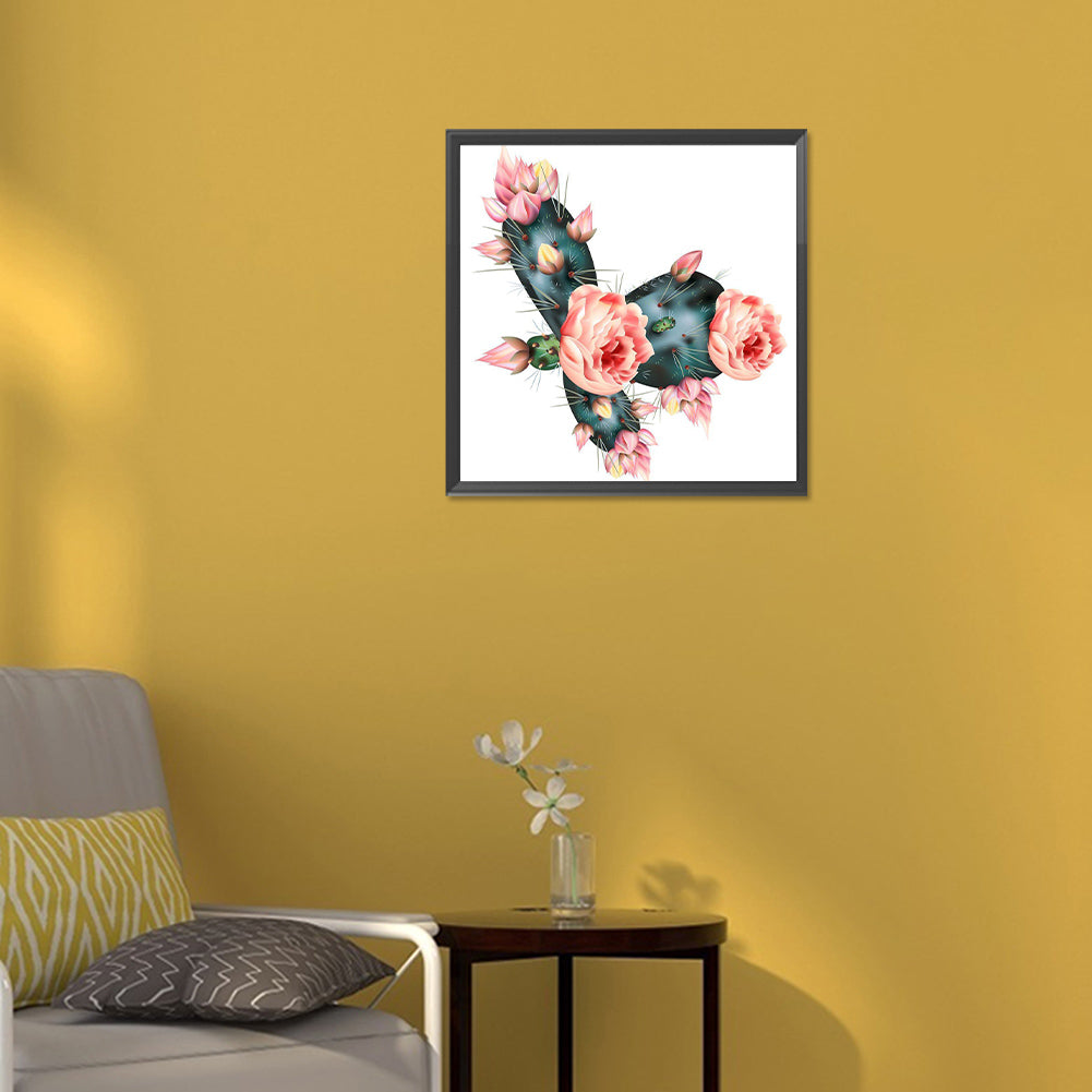 Cactus - Full Round Drill Diamond Painting 30*30CM