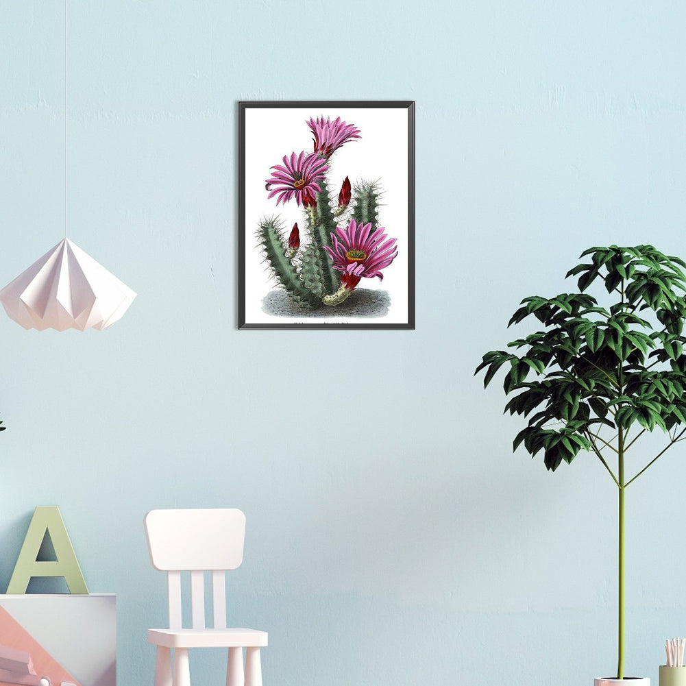 Cactus - Full Round Drill Diamond Painting 30*40CM