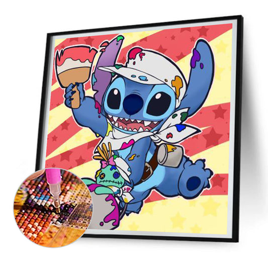 Stitch - Full Round Drill Diamond Painting 30*30CM