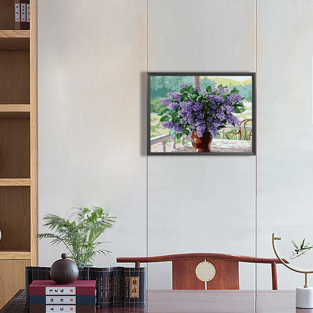 The Flowers - Full Round Drill Diamond Painting 40*30CM