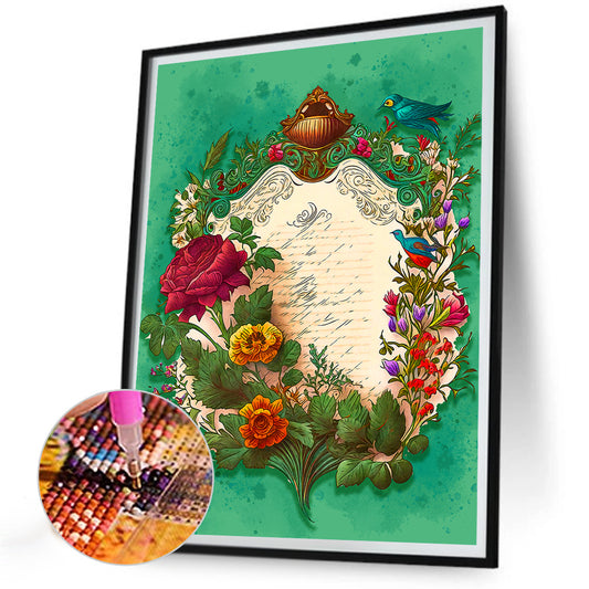 Writer Clip Art - Full Round Drill Diamond Painting 30*40CM