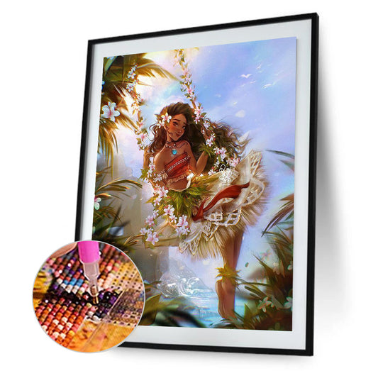 Moana - Full Round Drill Diamond Painting 40*50CM