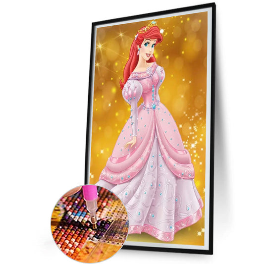 Princess Belle - Full Round Drill Diamond Painting 30*50CM