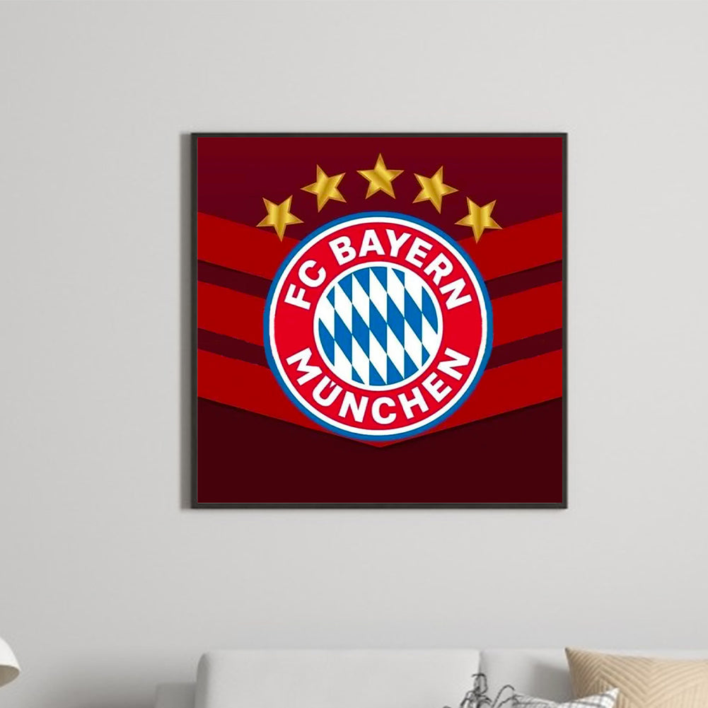 Bayern Munich Football Club - Full Round Drill Diamond Painting 40*40CM