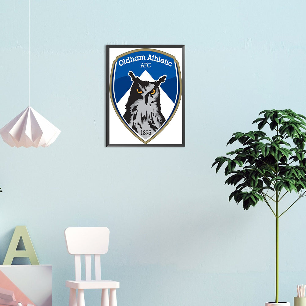 Oldham Football Club - Full Round Drill Diamond Painting 30*40CM