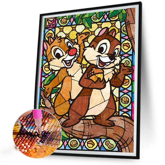 Chichititi The Squirrel - Full Square Drill Diamond Painting 40*50CM