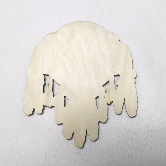 DIY Crystal Diamond Pendant Wooden Dreamcatcher Arts Craft Eagle for Home Garden