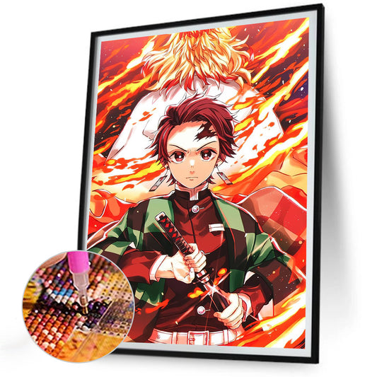 Ghost Slayer - Full Round Drill Diamond Painting 30*40CM