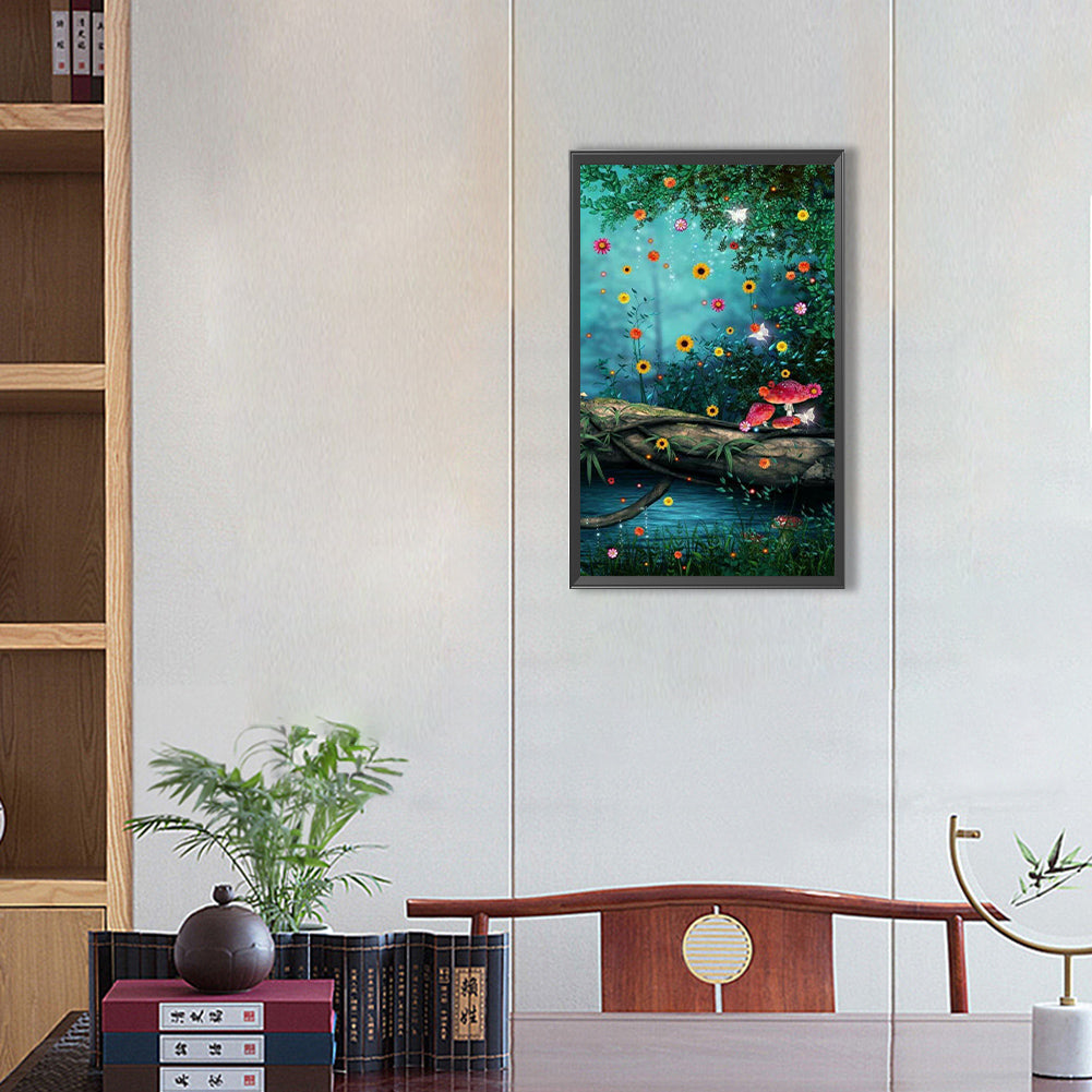 Magic Landscape - Full Round Drill Diamond Painting 30*50CM