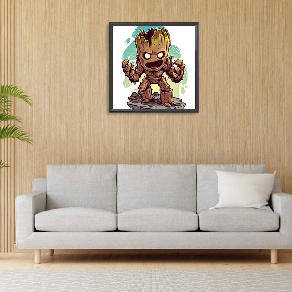 Groot - Full Round Drill Diamond Painting 30*30CM