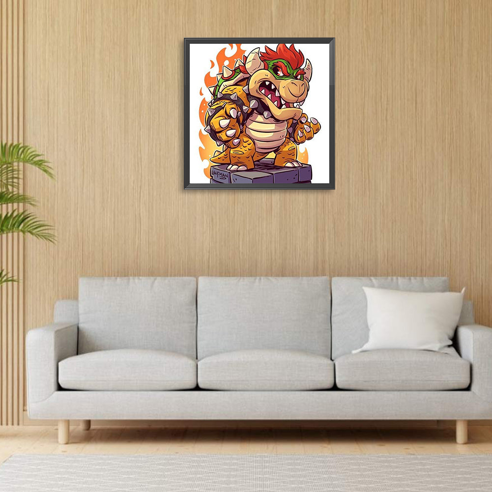 Cool Bully - Full Round Drill Diamond Painting 30*30CM