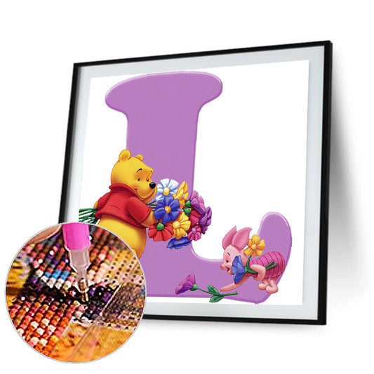 Winnie The Pooh L - Full Square Drill Diamond Painting 30*30CM