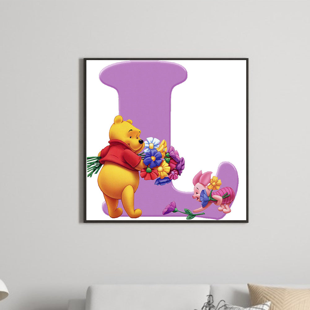 Winnie The Pooh L - Full Square Drill Diamond Painting 30*30CM