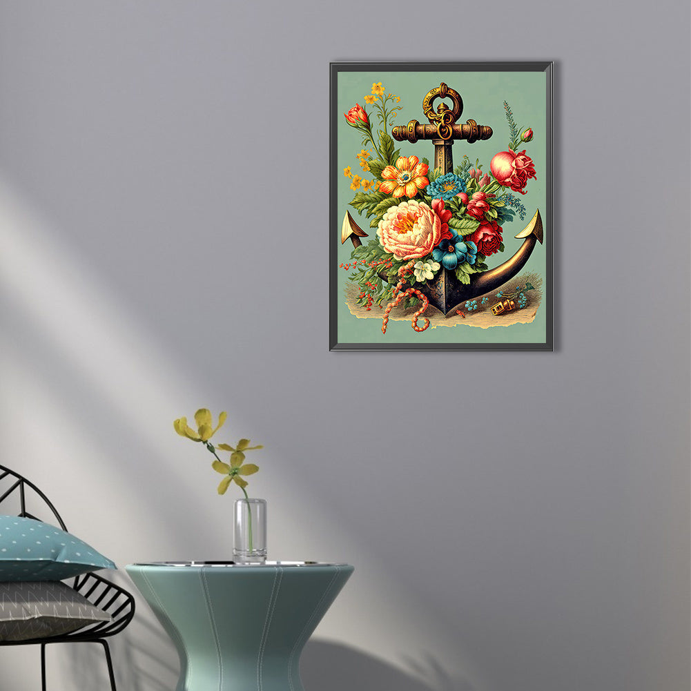 Anchor - Full Round Drill Diamond Painting 40*55CM