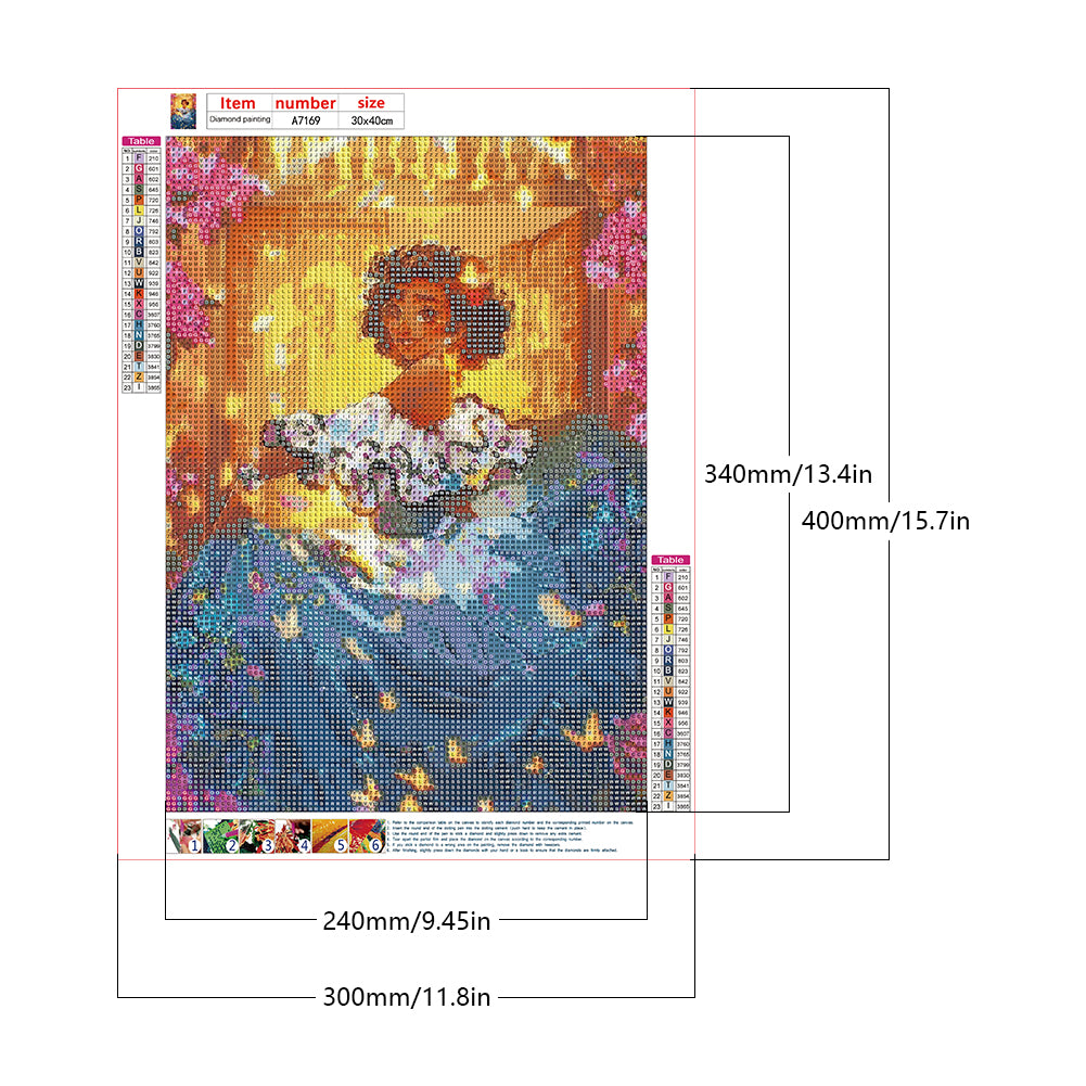 Magic House Mirabe - Full Round Drill Diamond Painting 30*40CM